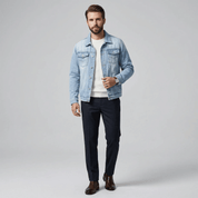 Jaqueta Jeans Masculina Peluciada Forglows