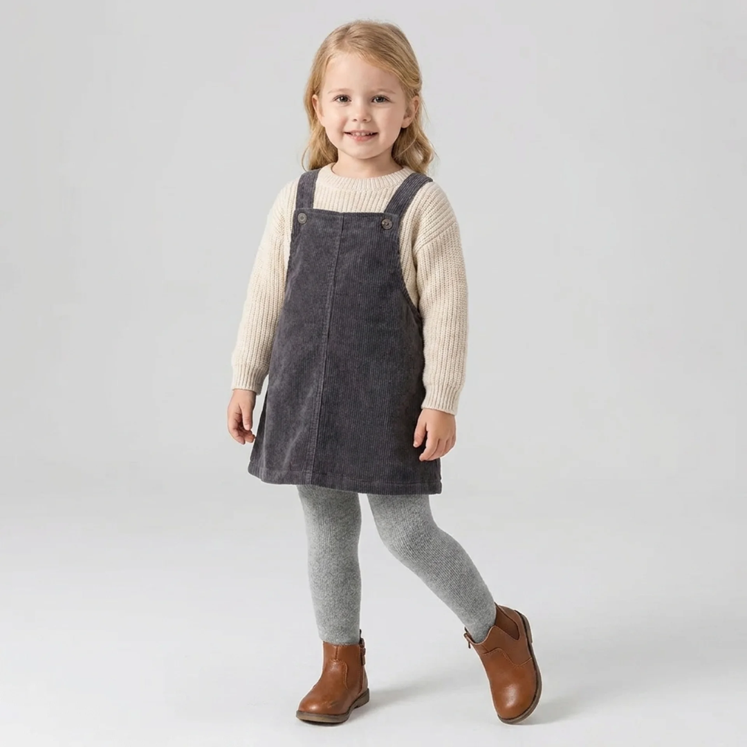 Meia Calça Infantil Forrada com Pelúcia Forglows