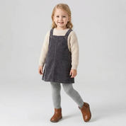 Meia Calça Infantil Forrada com Pelúcia Forglows