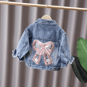 Jaqueta Jeans Infantil Menina