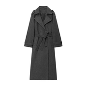 Sobretudo Feminino Borgonha Forglows