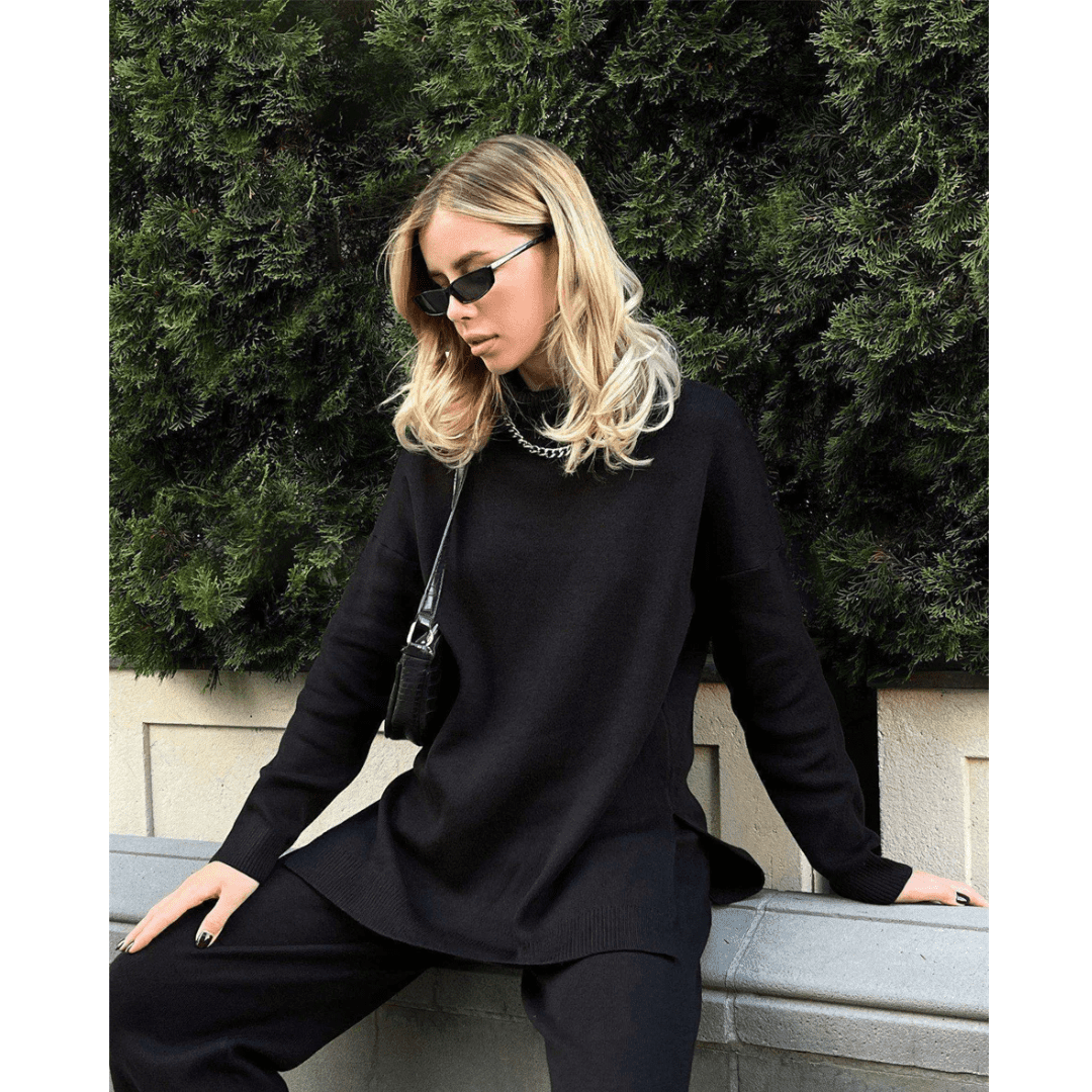 Suéter Feminino Gola Alta Tássia Forglows