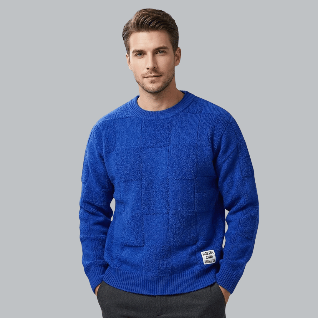 Suéter Masculino Casual em Lã Forglows