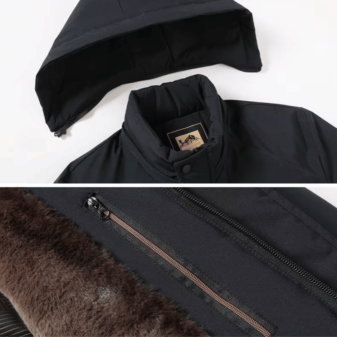 Jaqueta Masculina com Capuz Forrada Forglows