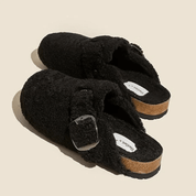 Pantufa Feminina Peluciada com Fivela Forglows