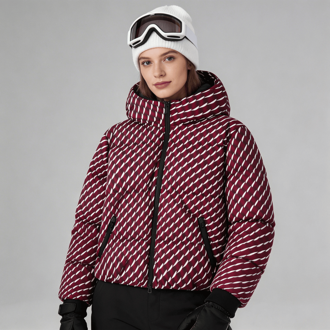 Jaqueta Feminina Impermeável para Neve Courchevel Forglows