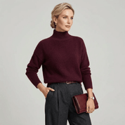 Maxi Suéter Feminino com Gola Alta Denali Forglows