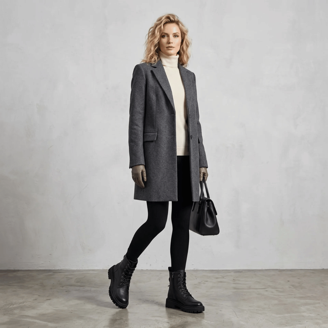 Bota Coturno Feminina Forrada Forglows