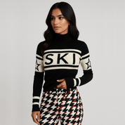 Suéter Gola Alta Feminino Navy Ski Forglows