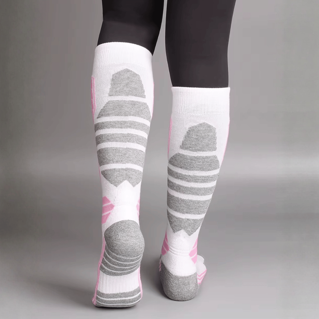 Meia Térmica Feminina para Neve Antiderrapante Forglows