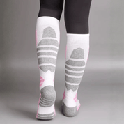 Meia Térmica Feminina para Neve Antiderrapante Forglows