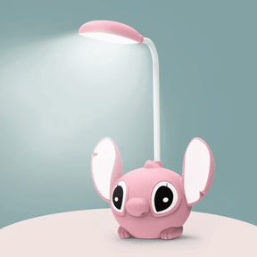 Luminária de Mesa com Apontador de Lápis do Stitch