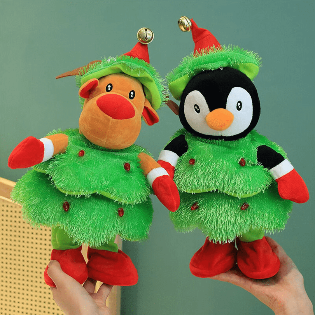 Árvore de Natal de Plush Dançante com Música