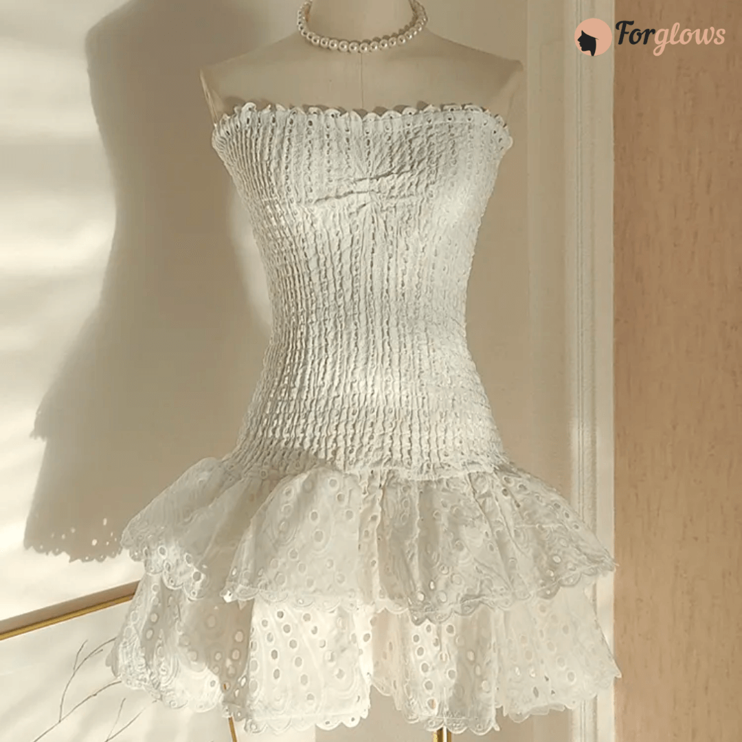 Vestido Feminino Justo em Laise Antonella Forglows