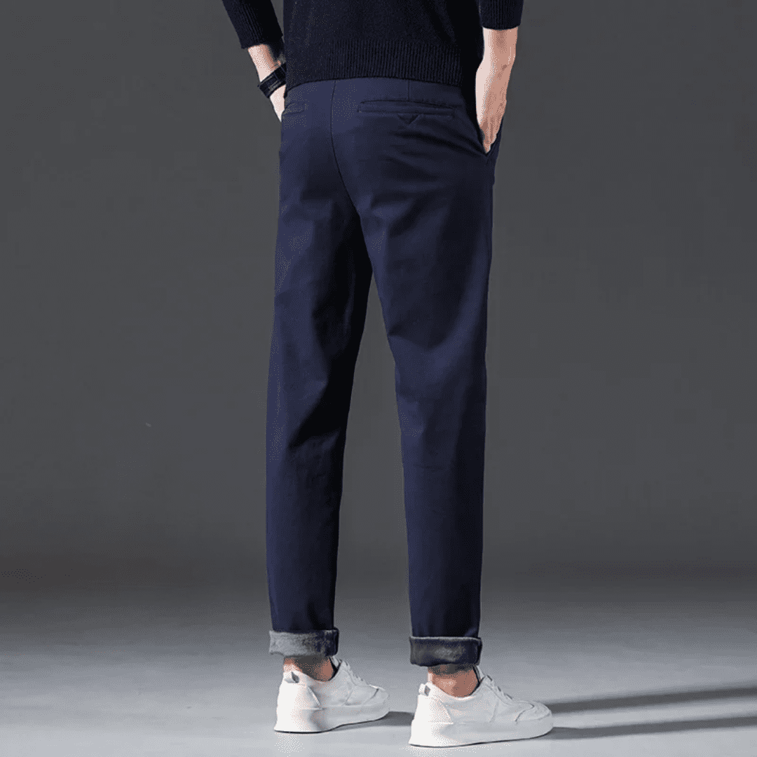 Calça Masculina de Sarja Aveludada Forglows