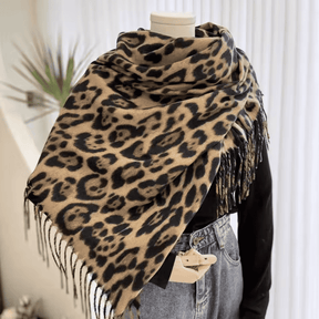 Cachecol Feminino em Cashmere Animal Print