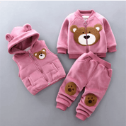 Conjunto de Inverno Infantil 3 Peças Forglows