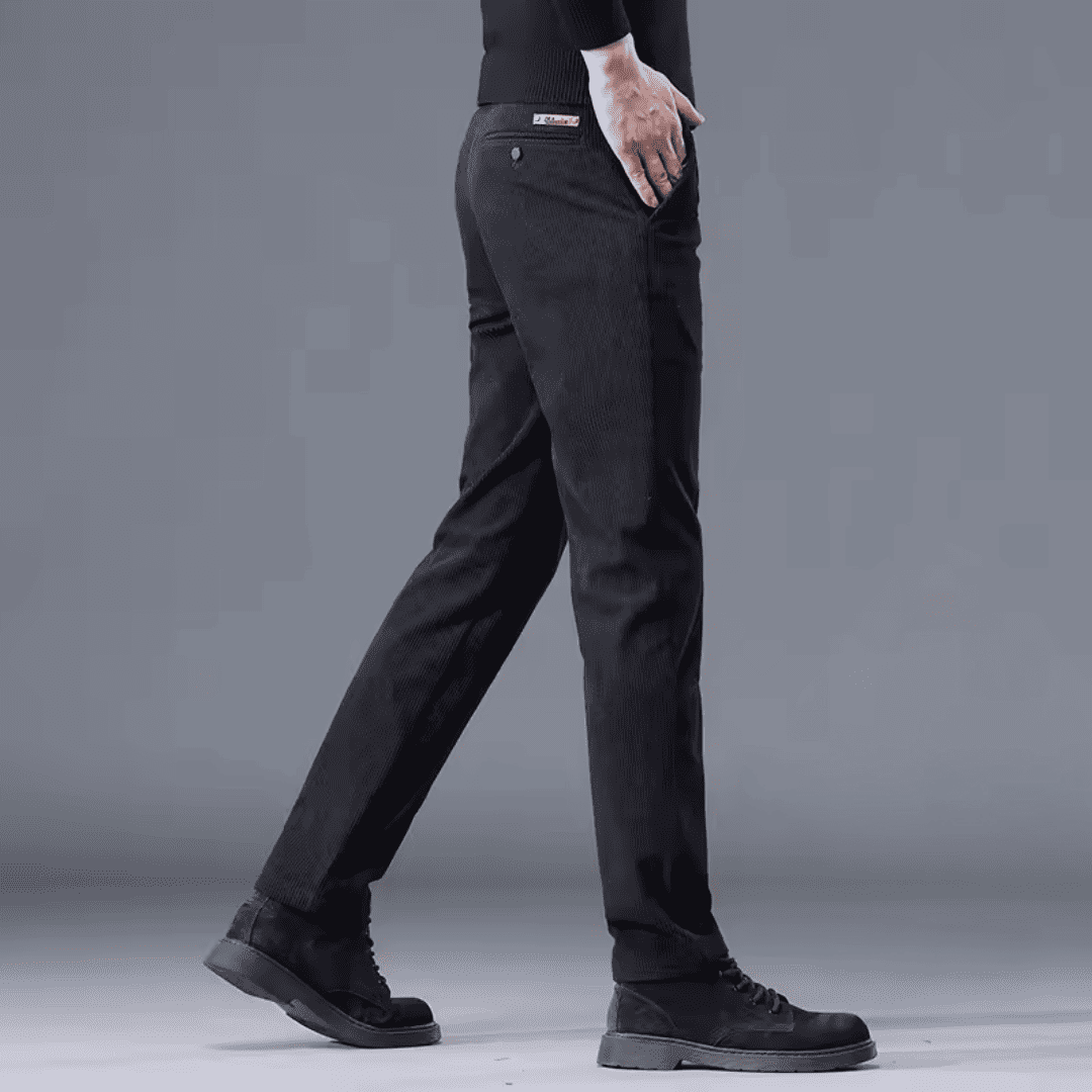 Calça Masculina com Pelúcia em Cotelê Forglows