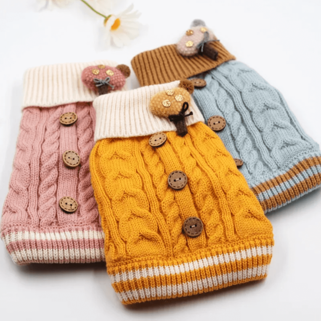 Suéter Pet de Tricot Forglows