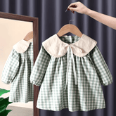 Vestido para Menina Rodado com Renda