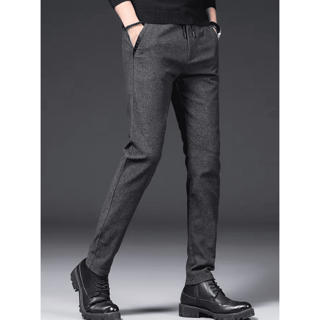 Calça Masculina Casual com Pelúcia Forglows