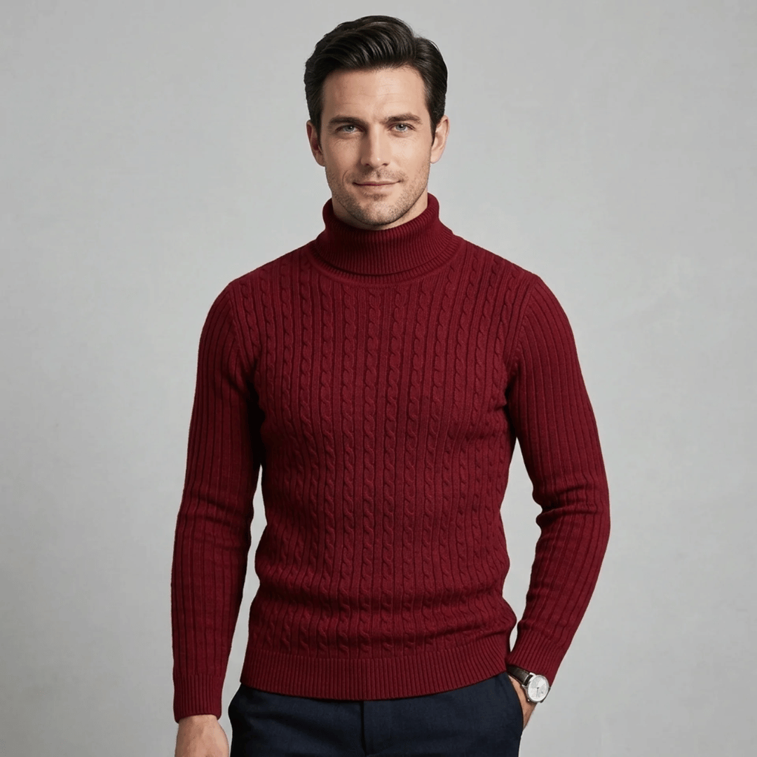 Suéter Masculino Gola Alta Vancouver Forglows