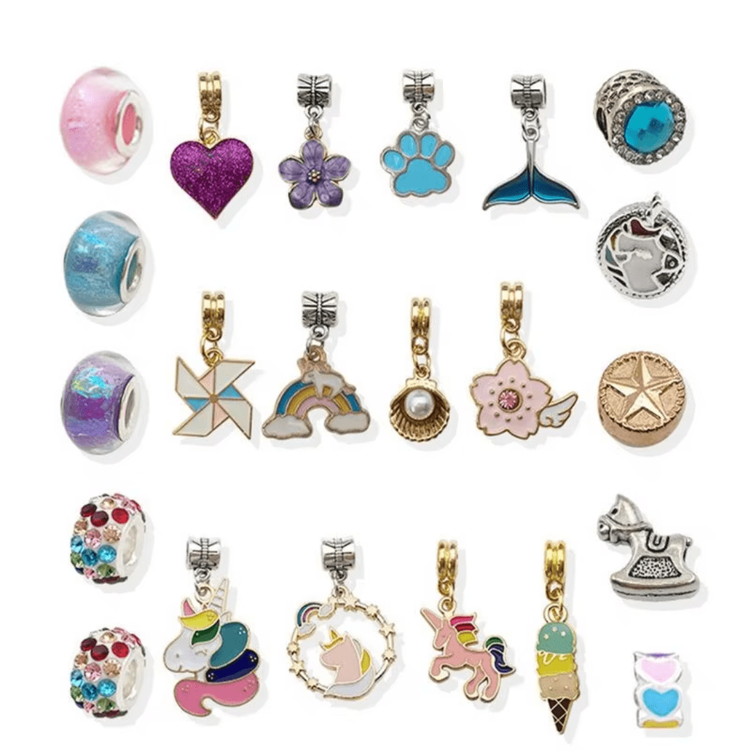 Calendário Contagem Regressiva Forglows + Berloques Surpresa Unicórnio