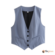 Colete Feminino Alfaiataria Yasmin Forglows