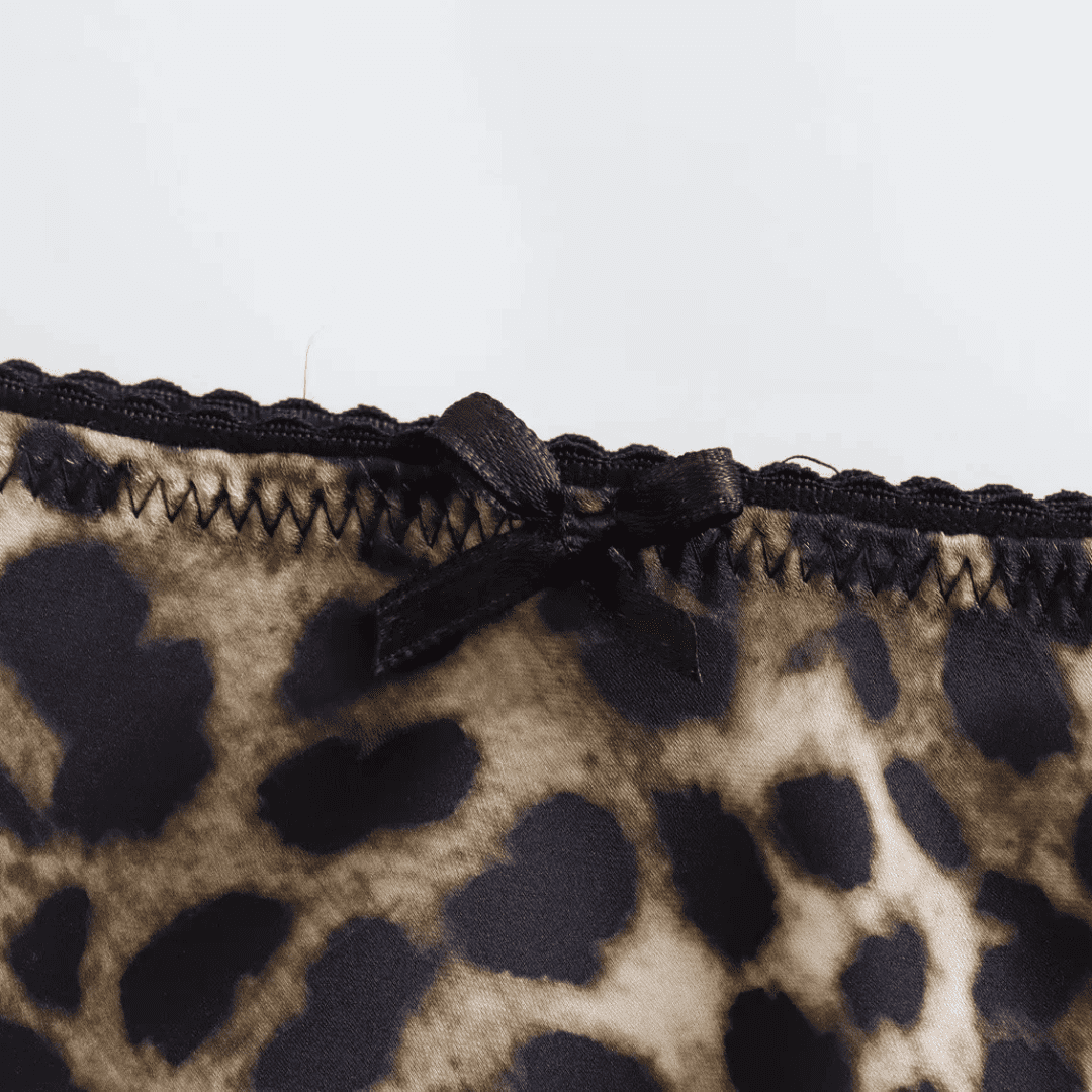 Saia Feminina Midi Leopard Forglows