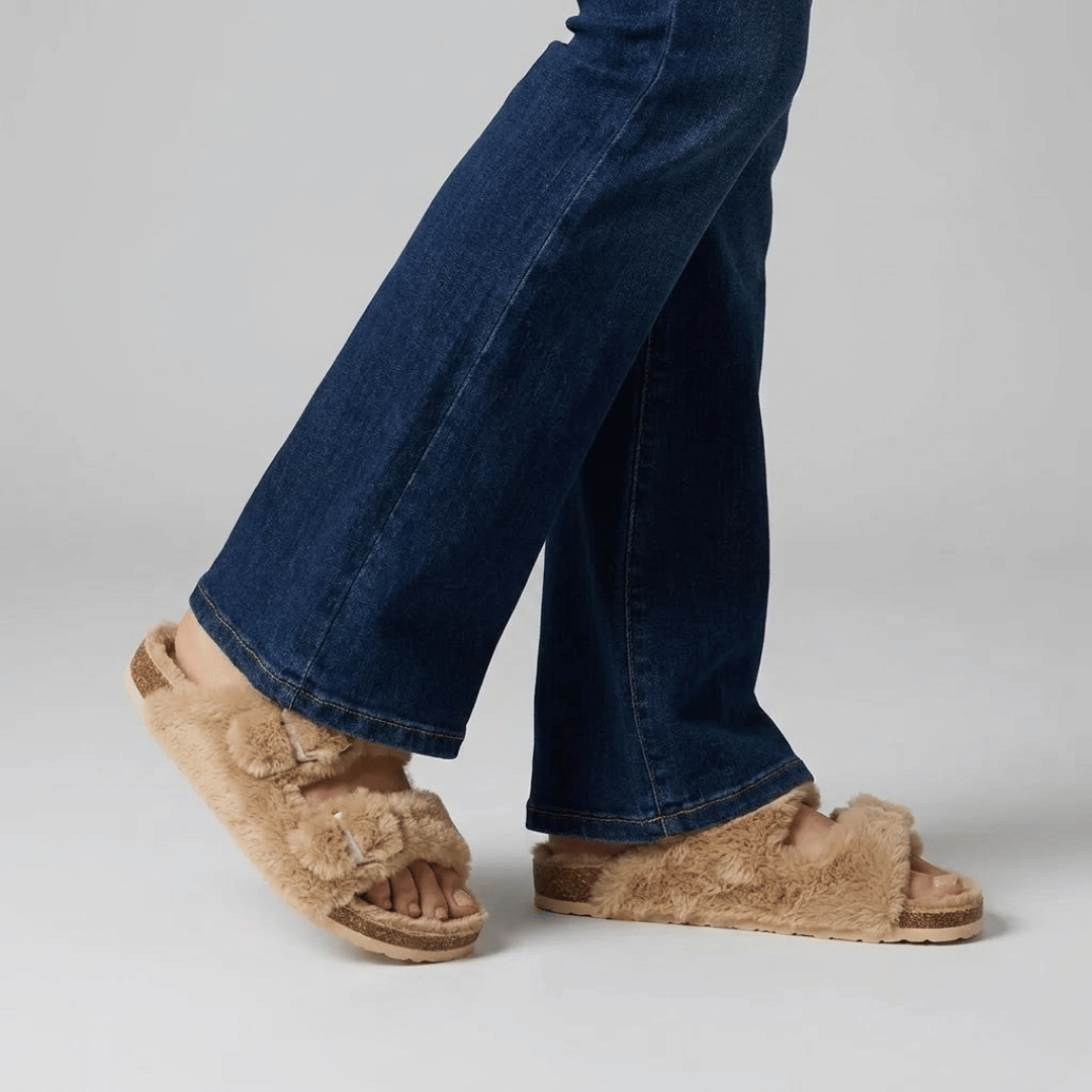 Chinelo Feminino Peluciado Fluffy Forglows