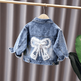 Jaqueta Jeans Infantil Menina