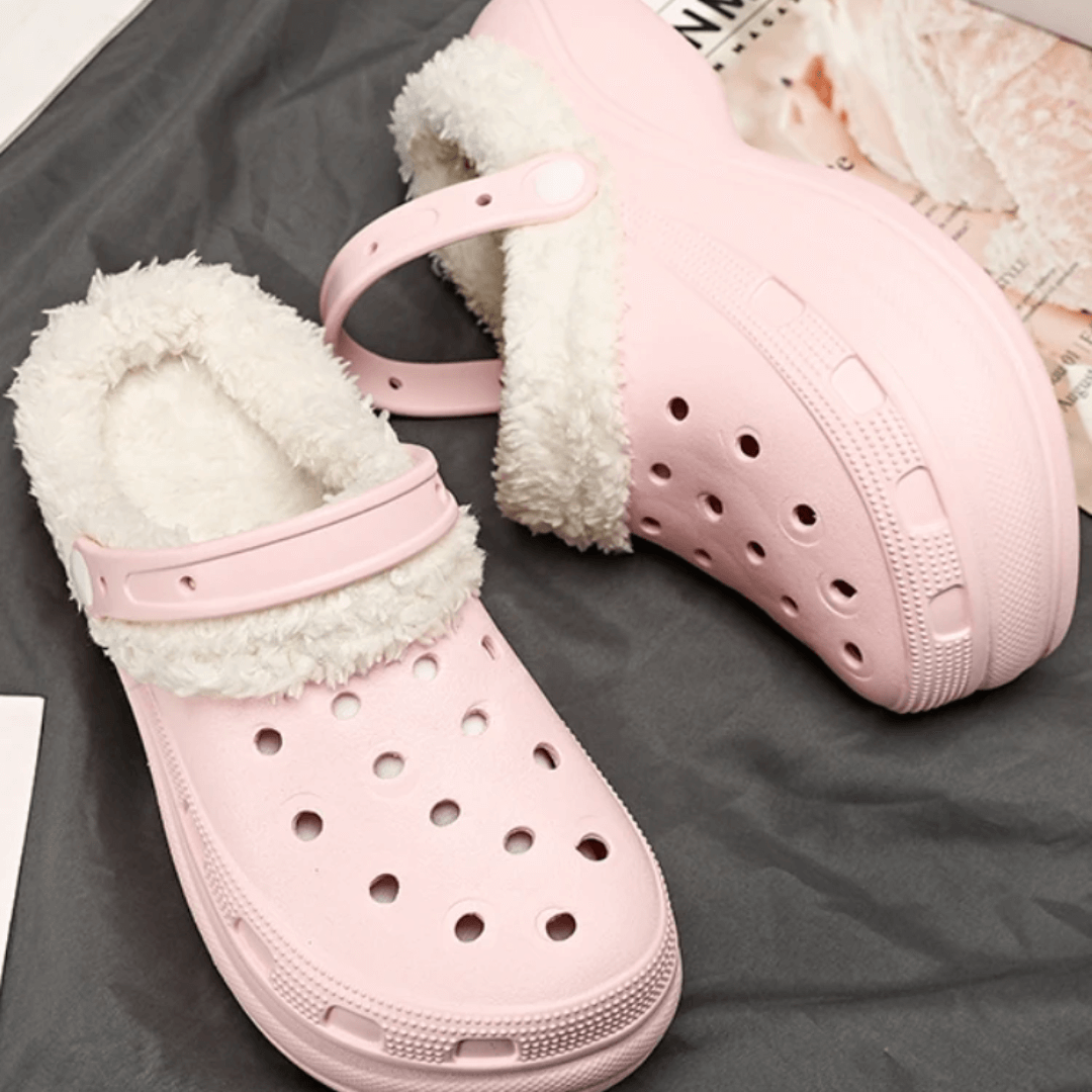 Crocs Feminino Peluciado Forglows
