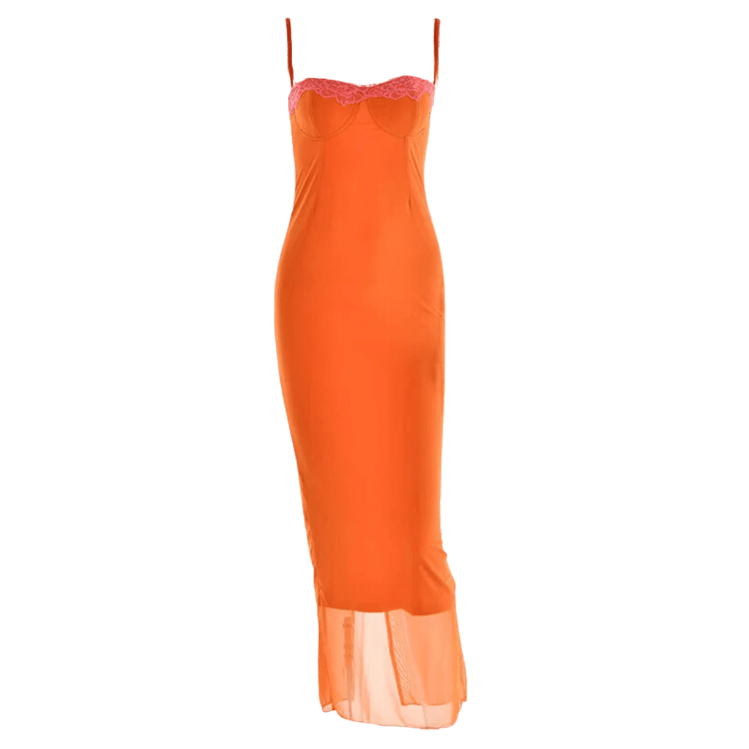 Vestido Feminino Longo Justo Loma Forglows