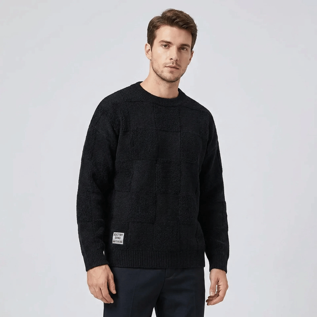 Suéter Masculino Casual em Lã Forglows