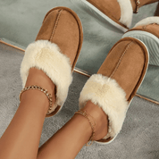 Pantufa Feminina Peluciada Camurça Forglows