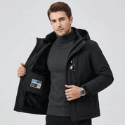 Casaco Masculino Forrado em Fleece Forglows