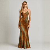 Vestido Feminino Longo em Seda Liane Forglows