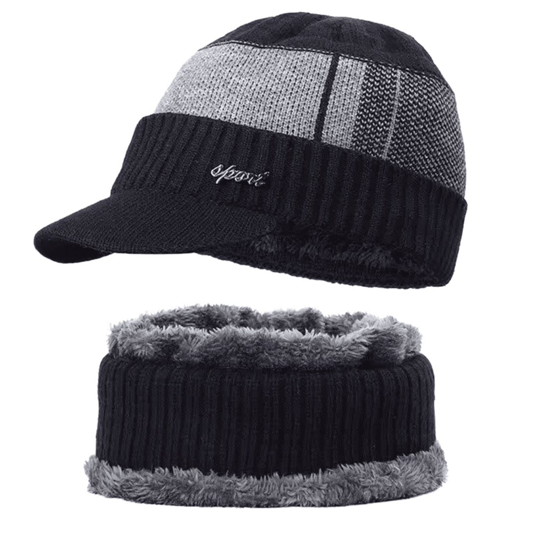 Conjunto Boné e Gola Forrados Masculino Forglows