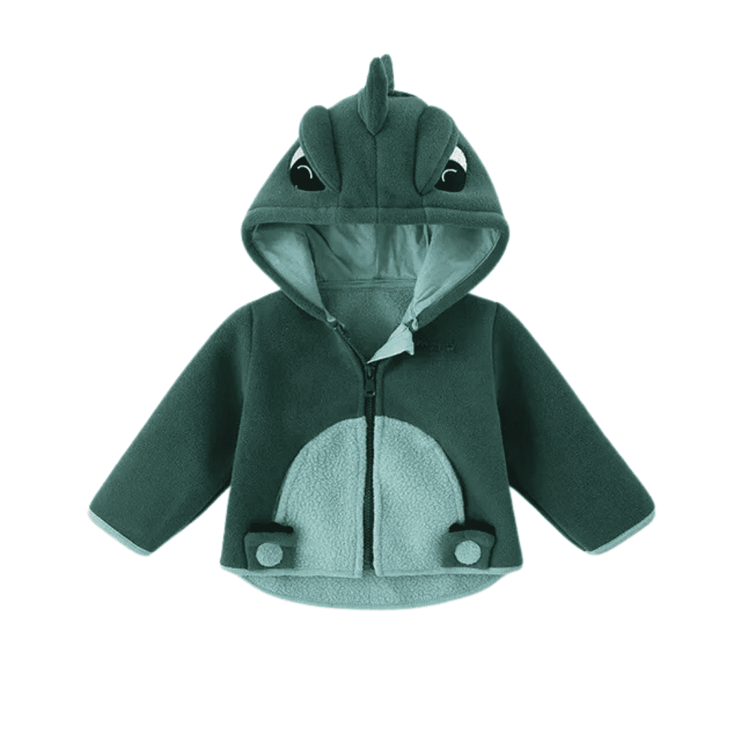 Casaco Infantil de Pelúcia e Bichinhos Forglows