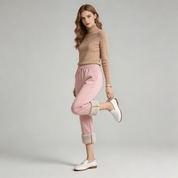 Calça Feminina de Moletom Peluciada Forglows