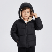 Jaqueta Puffer Infantil com Pelúcia Forglows