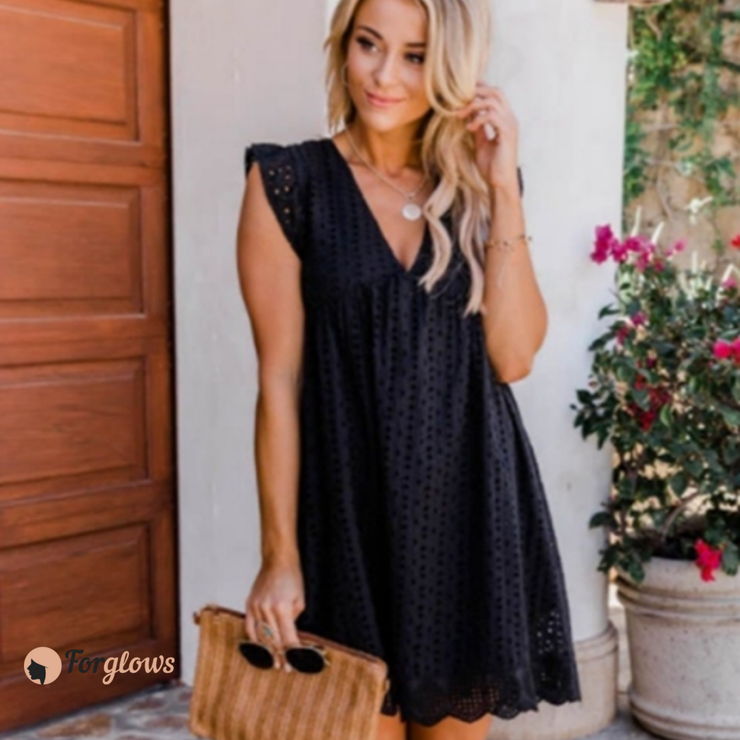 Vestido Feminino em Laise Princesa Forglows