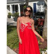 Vestido Feminino Longo de Linho Carpa Forglows