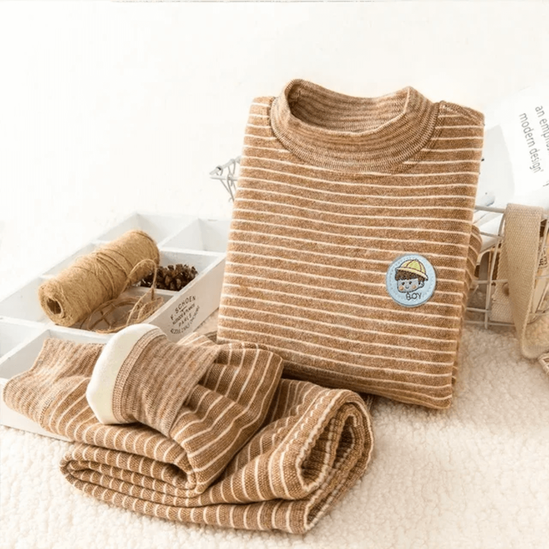 Conjunto Térmico Infantil com Pelúcia Unissex Forglows