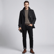 Calça Jeans Masculina Reta com Pelúcia Forglows