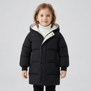 Jaqueta Parka Alongada Infantil Forglows