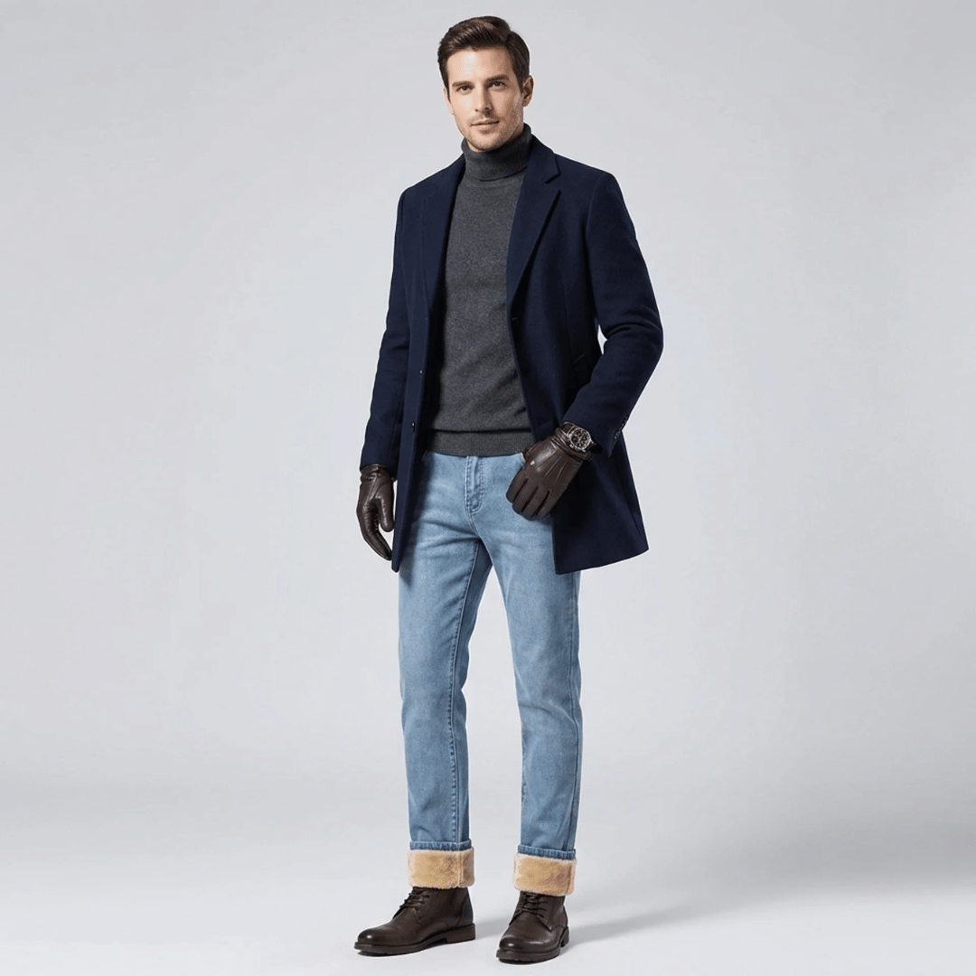 Calça Jeans Masculina Peluciada Forglows