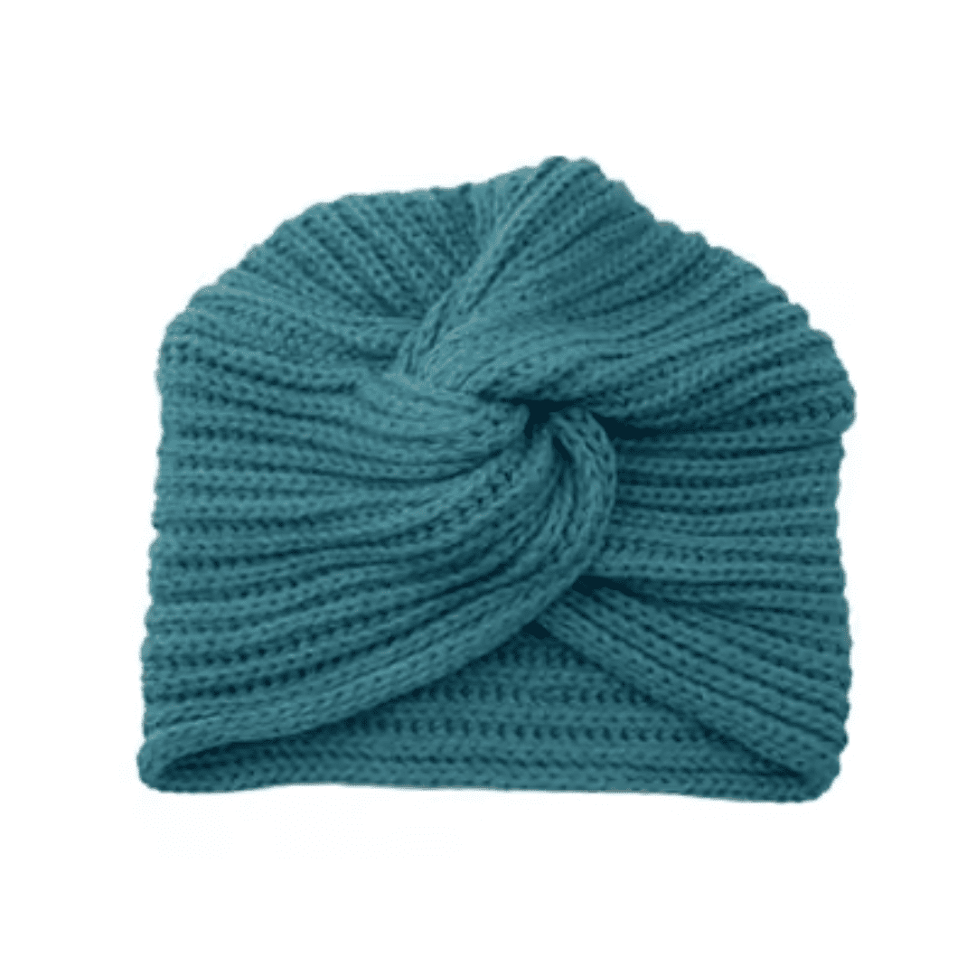 Turbante Feminino Cruzado em Tricô Forglows