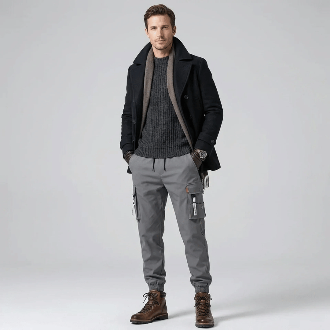 Calça Masculina estilo Jogger Peluciada Forglows