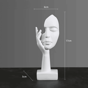 Escultura Abstrata Face